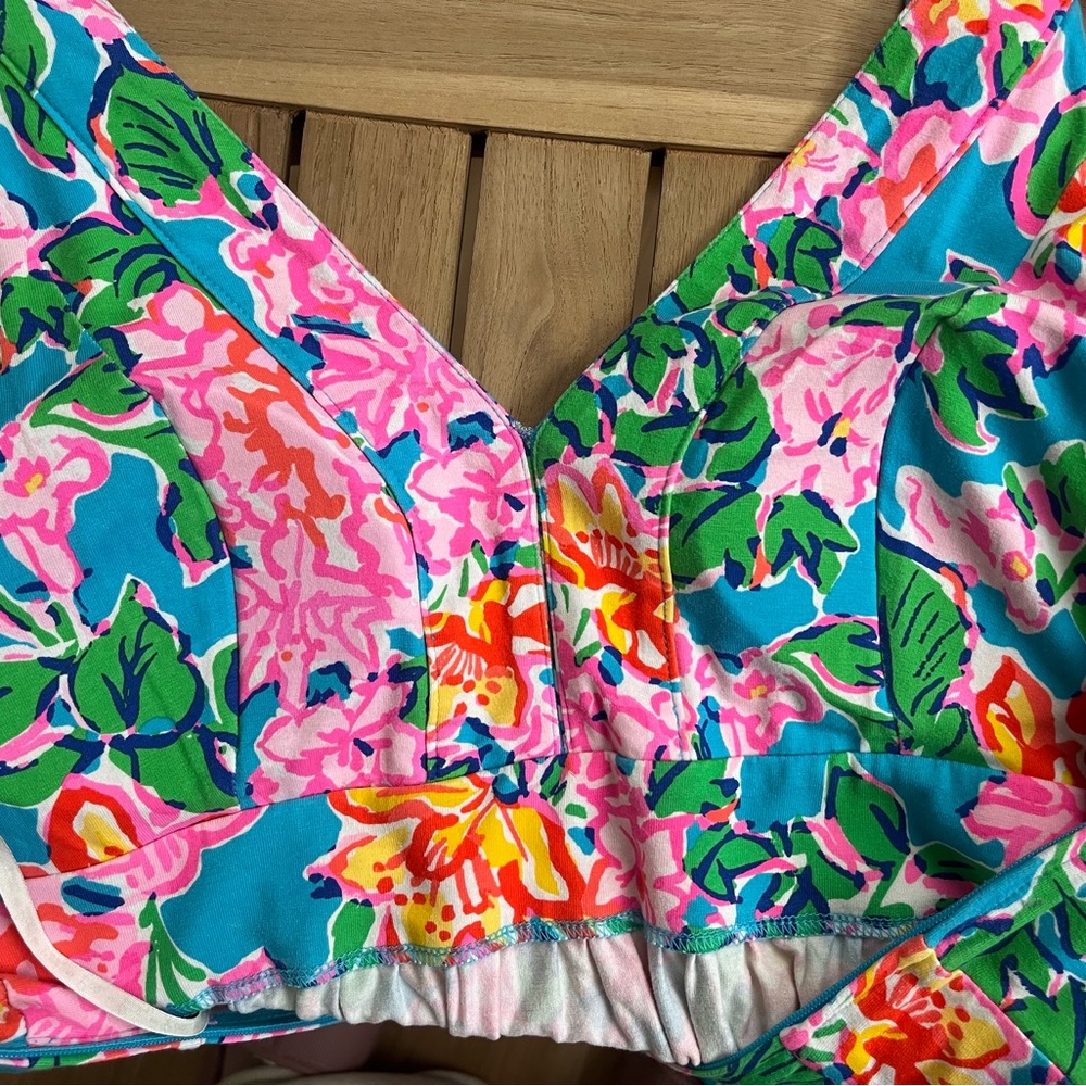 Lilly Pulitzer Vyra Maxi In Rose To the Occasion Dress size 8 EUC - Picture 8 of 8